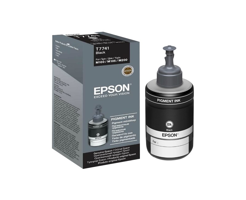 EPSON  C13T77414A Siyah Kartus 140ml-M105,M100,M200-37272