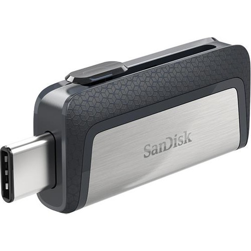 SANDISK 32GB Ultra Dual Drive Type C USB 3.1 Gri USB Bellek