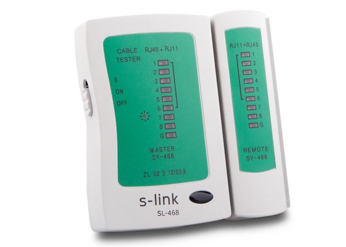S-LINK S-Link SL-468 RJ-45,RJ-11 Lüks Kablo Test
