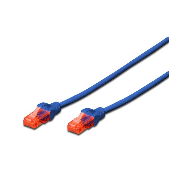 DIGITUS DK-1617-030/B CAT6 3mt Mavi Kablo