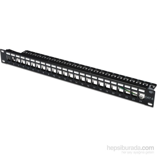 DIGITUS DN-91411-1 Cat6 (24 Port) Boş Patch Panel-38729