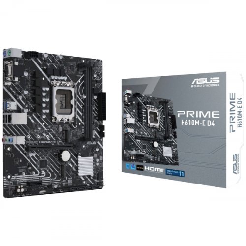 ASUS Prime H610M-E D4 Csm 1700P Vga Hdmi Dp