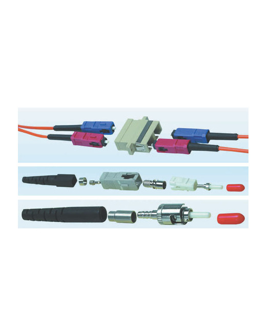 HCS SC Dupleks Plastik Adaptör Mavi SM VFO-22212