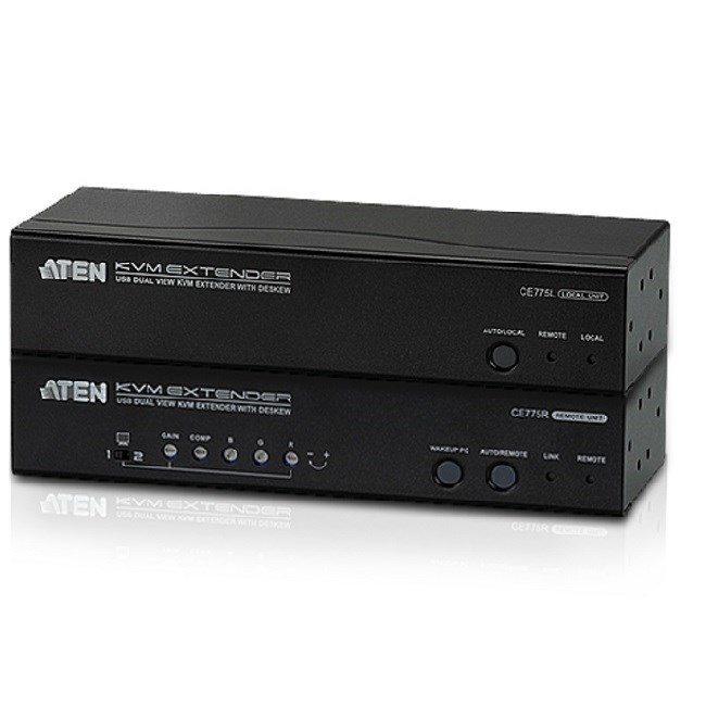 ATEN CE775-AT-G USB VGA D VIEW CAT 5 KVM EXTENDER W/DKW-22021