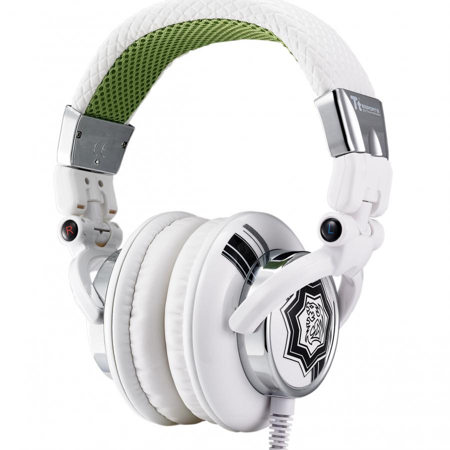 TT ESPORTS HT-DRA007OEWH Thermaltake Tt eSPORTS DRACCO Beyaz Profesyonel Müzik Kulaklığı