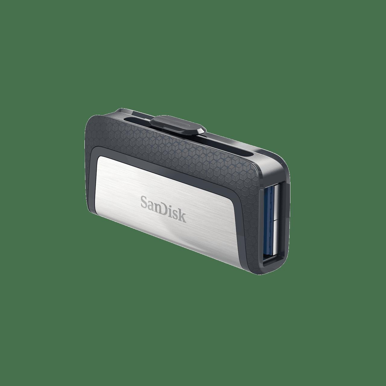 SANDISK 128GB Ultra Dual Drive Type C USB 3.1 Gri USB Bellek-55654
