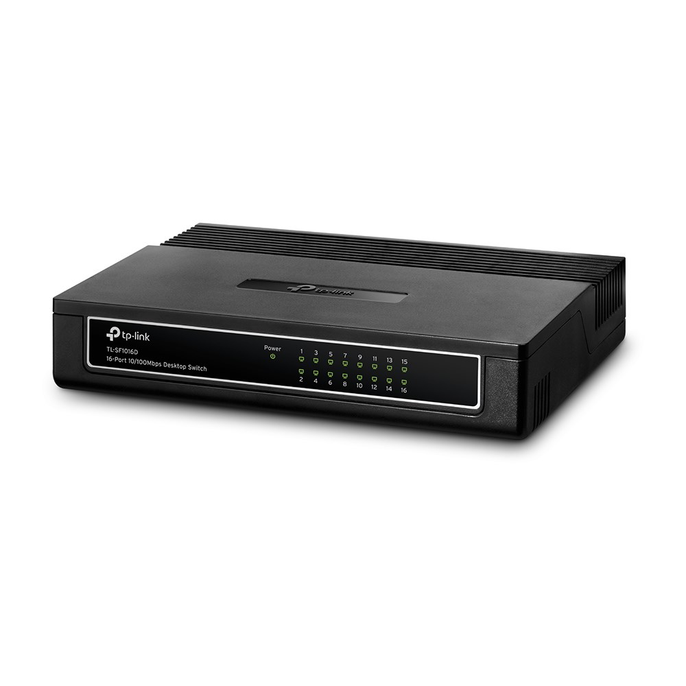 TP-LINK Tp-Link TL-SF1016D 16 Port 10/100  Switch*-37217