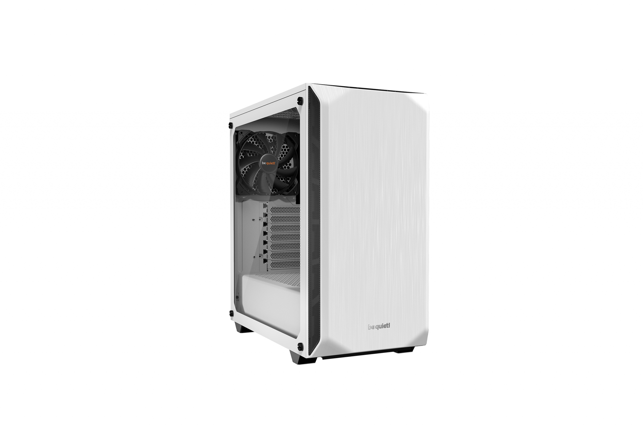 BEQUIET BGW35 Pure Base 500 Pencereli Beyaz Oyuncu Kasası