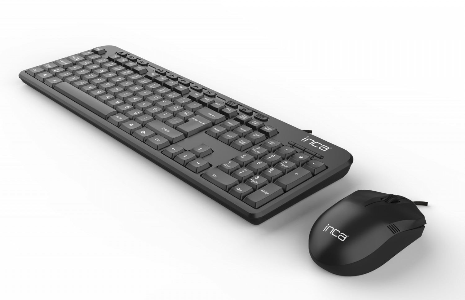 INCA IMK-375T WIRED MULTIMEDIA Q KLAVYE&MOUSE SET-22558