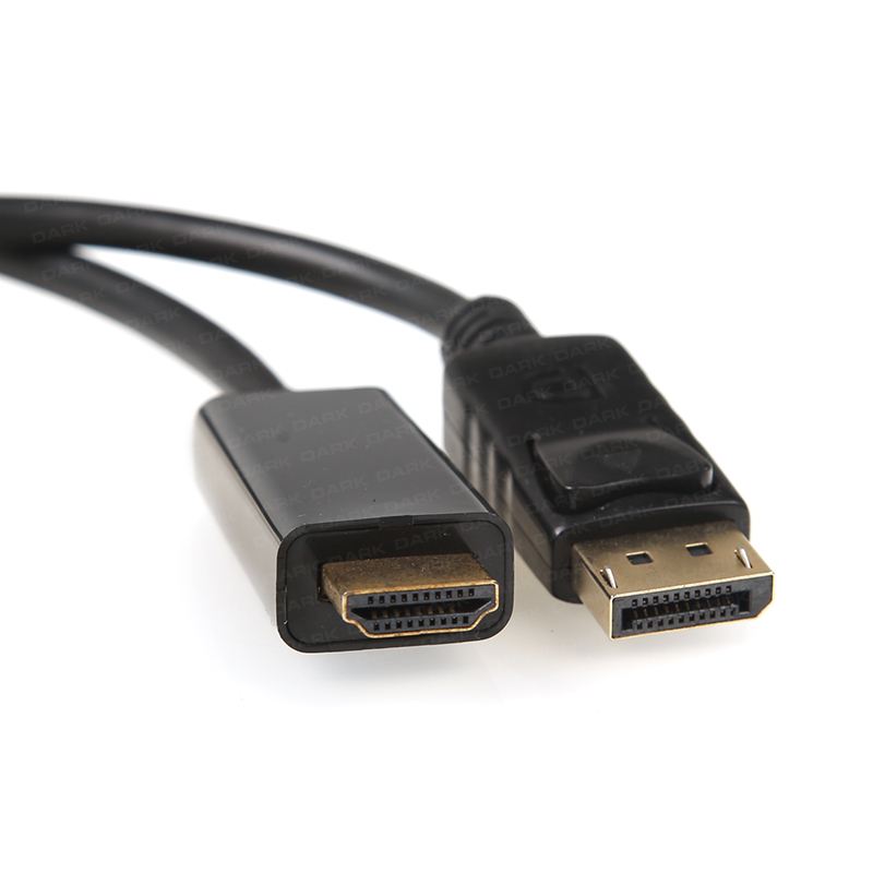 DARK 4K Destekli 1.8 Metre DisplayPort-HDMI Kablo DK-CB-DPXHDMIL184K