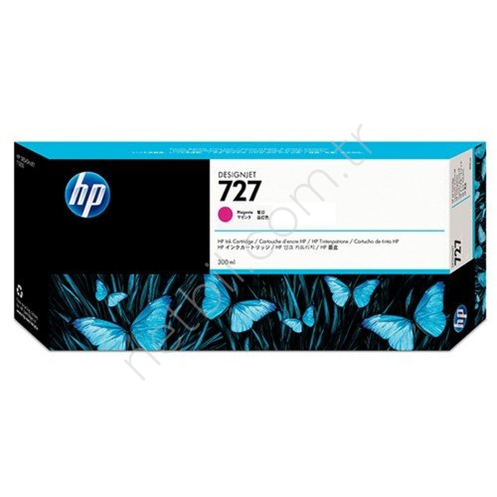 HP P2V69A (730) MACENTA 300ml GENIS FORMAT MUREKKEP KARTUSU