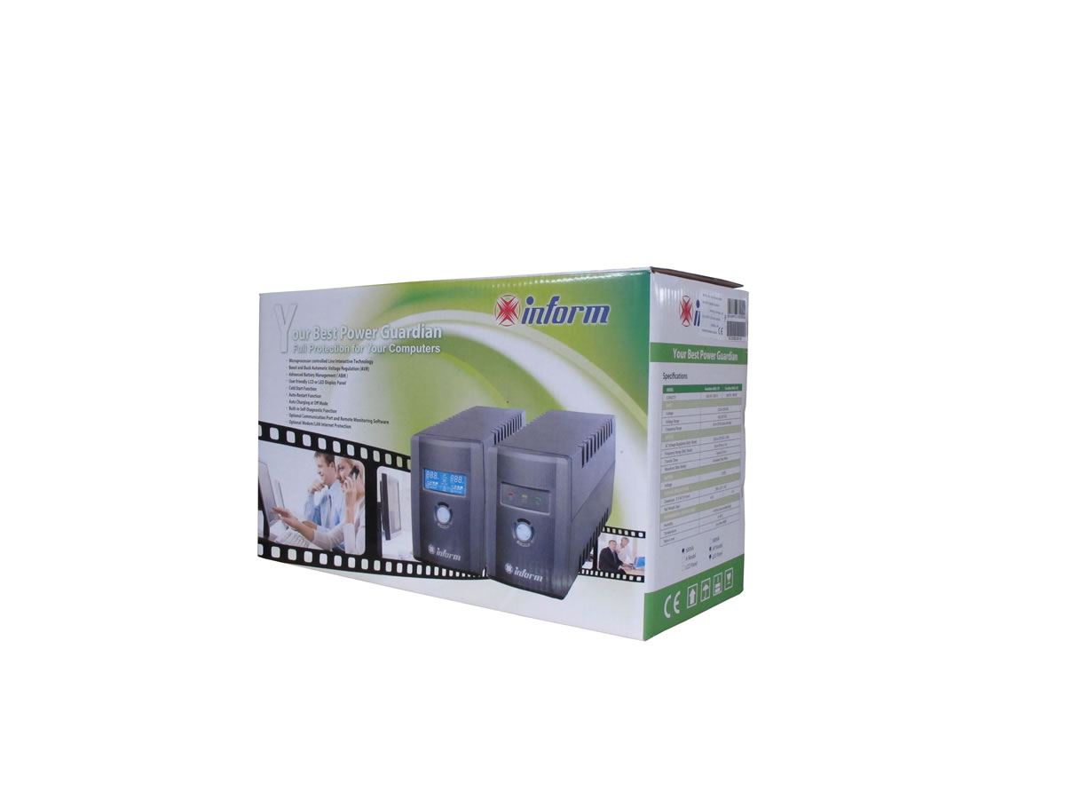 INFORM GUARDIAN-1000A Guardian 1000 A kgk avr 7-20 dk siyah
