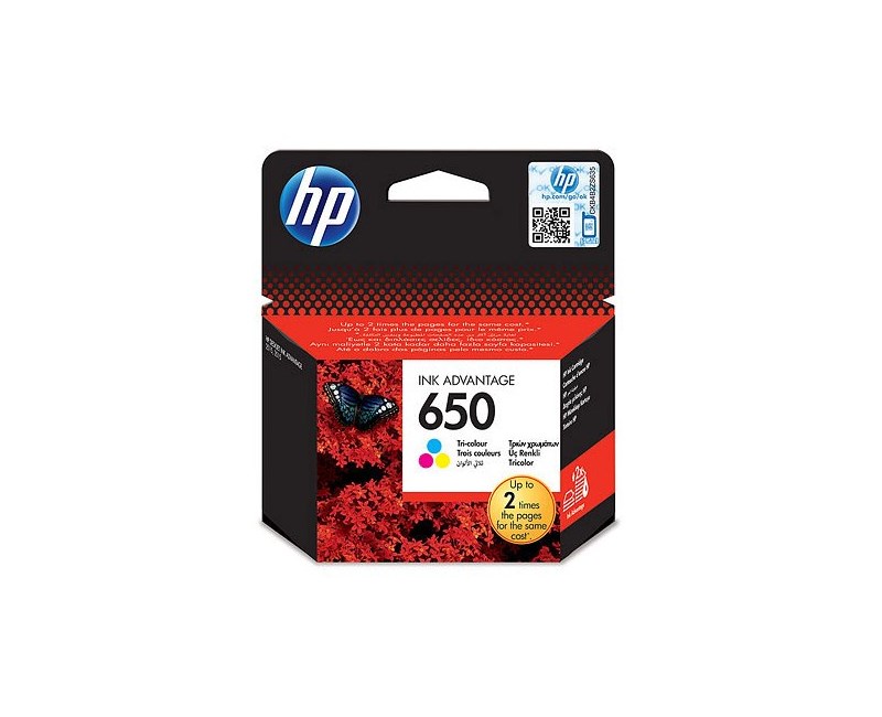 HP HP CZ102AE Renkli Mürekkep Kartuş (650)