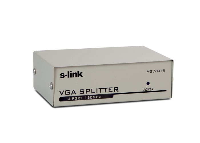 S-LINK S-Link MSV-1415 4 VGA 150Mhz Monitör Çoklayıcı